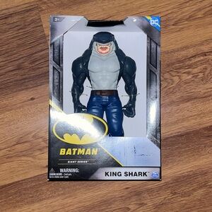 Batman Giant Series King Shark Action Figure - Blue and Gray
